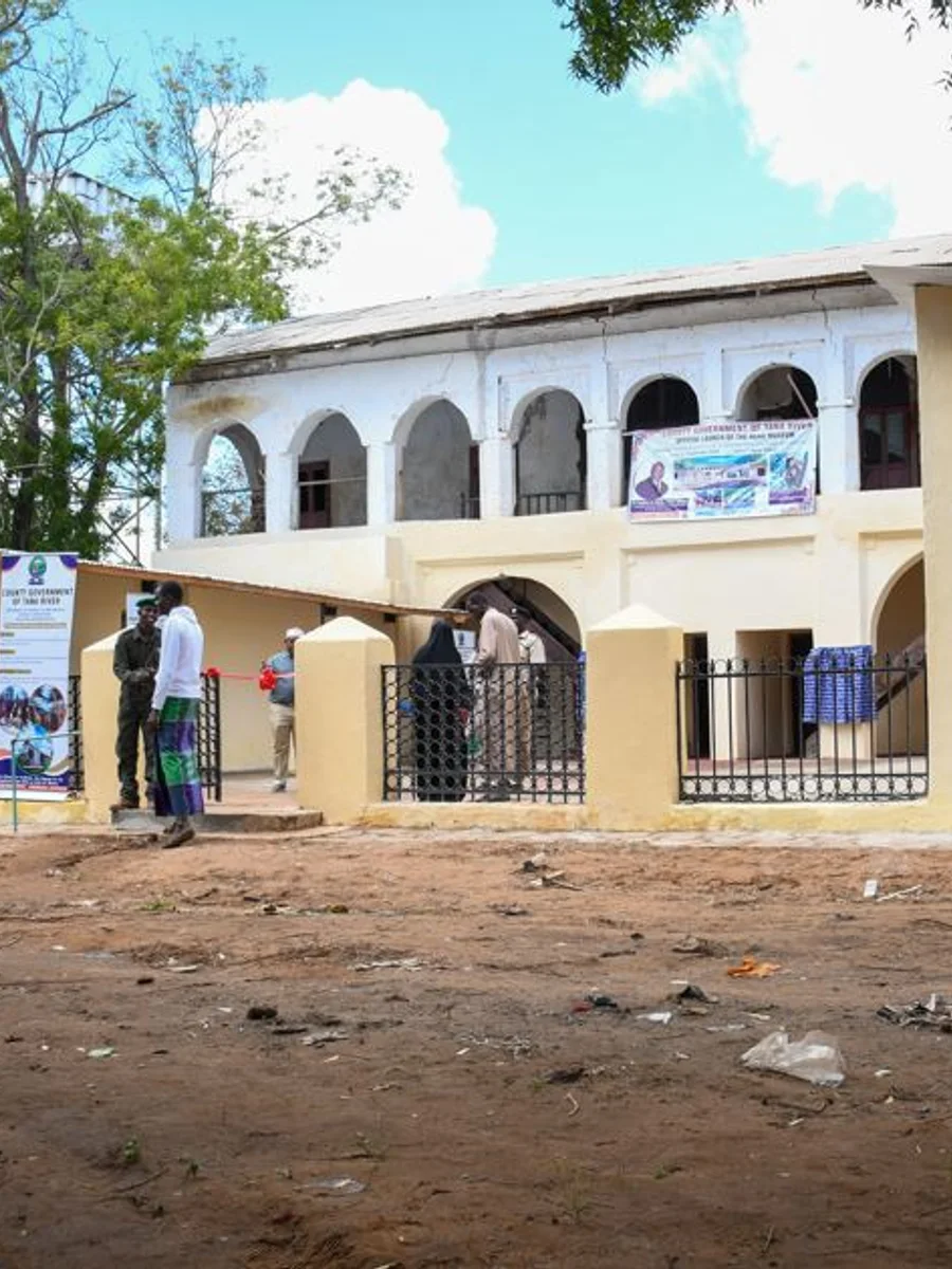 Ngao Museum entrance with official opening banner